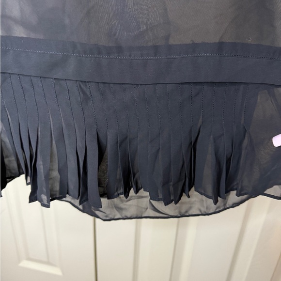 American Eagle sleeveless blouse black jr size x-small - Picture 8 of 8